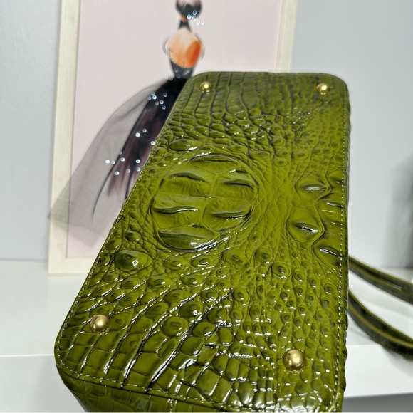 ❌SOLD❌Brahmin Small Harrison Chive Melbourne Hobo - Picture 8 of 14